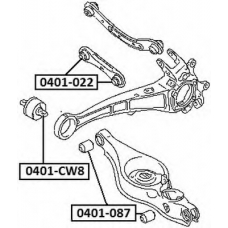 0401-022 ASVA Подвеска, рычаг независимой подвески колеса