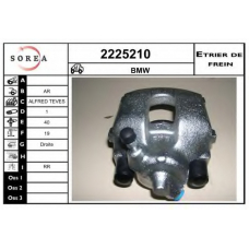 2225210 EAI Тормозной суппорт