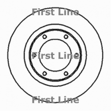 FBD1143 FIRST LINE Тормозной диск