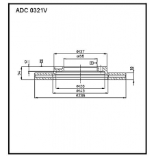 ADC 0321V Allied Nippon Гидравлические цилиндры