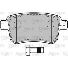 601011 VALEO Комплект тормозных колодок, дисковый тормоз