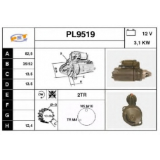 PL9519 SNRA Стартер