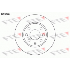 BS3240 FTE Тормозной диск