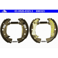 03.0520-0323.3 ATE Комплект тормозных колодок