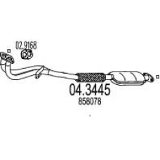 04.3445 MTS Катализатор