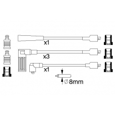 0 986 356 792 BOSCH Комплект проводов зажигания