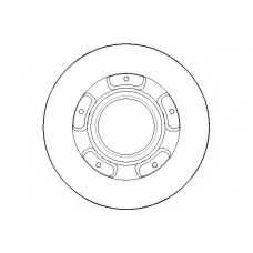 NBD1796 NATIONAL Тормозной диск