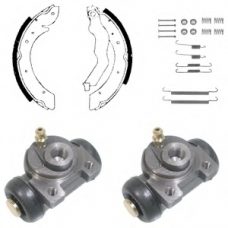 KP1057 DELPHI Комплект тормозных колодок