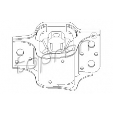 700 526 TOPRAN Подвеска, двигатель