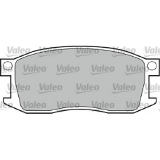 598208 VALEO Комплект тормозных колодок, дисковый тормоз