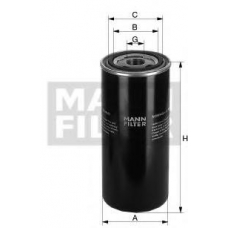 WD 950/1 MANN-FILTER Фильтр, гидравлическая система привода рабочего об