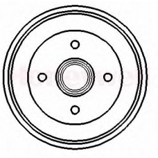 329195B BENDIX Тормозной барабан