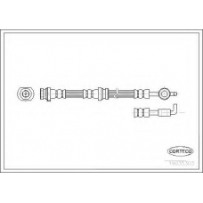 19035303 CORTECO Тормозной шланг