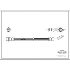 19033598 CORTECO Тормозной шланг