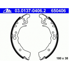 03.0137-0406.2 ATE Комплект тормозных колодок