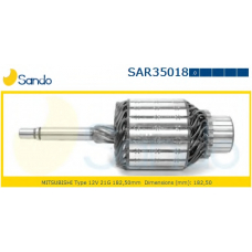 SAR35018.0 SANDO Якорь, стартер