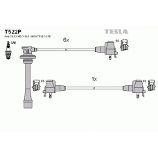 T522P TESLA Комплект проводов зажигания