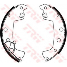 GS8316 TRW Комплект тормозных колодок