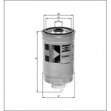 KC 109 KNECHT Топливный фильтр