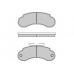 12-0490 E.T.F. Комплект тормозных колодок, дисковый тормоз