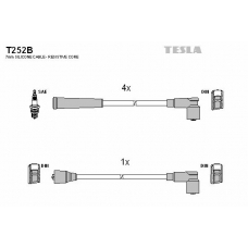 T252B TESLA Комплект проводов зажигания