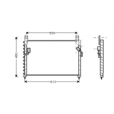 MZ5122 AVA Конденсатор, кондиционер