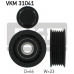 VKM 31041 SKF Паразитный / ведущий ролик, поликлиновой ремень