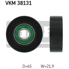 VKM 38131 SKF Паразитный / ведущий ролик, поликлиновой ремень