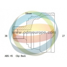 12-211452 ODM-MULTIPARTS Шарнирный комплект, приводной вал