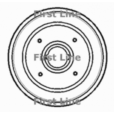 FBR750 FIRST LINE Тормозной барабан