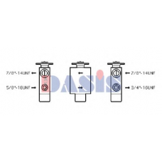 840023N AKS DASIS Расширительный клапан, кондиционер