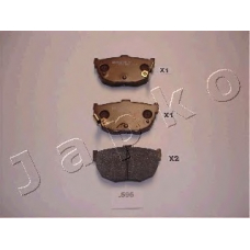 51595 JAPKO Комплект тормозных колодок, дисковый тормоз