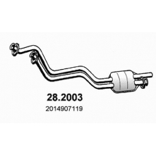 28.2003 ASSO Предглушитель выхлопных газов