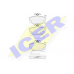180660 ICER Комплект тормозных колодок, дисковый тормоз