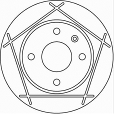 1815302514 S.b.s. Тормозной диск