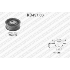 KD457.03 SNR Комплект ремня грм
