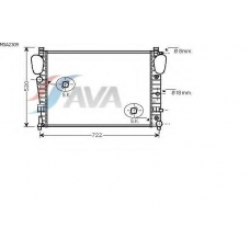 MSA2309 AVA Радиатор, охлаждение двигателя