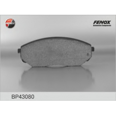 BP43080 FENOX Комплект тормозных колодок, дисковый тормоз