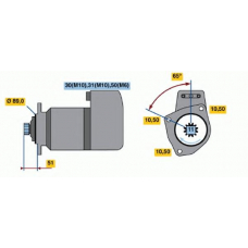 0 001 417 080 BOSCH Стартер