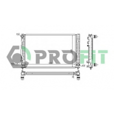 PR 0014A1 PROFIT Радиатор, охлаждение двигателя