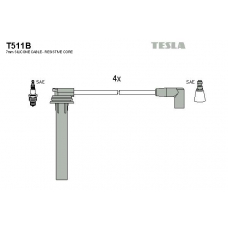 T511B TESLA Комплект проводов зажигания
