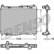 DRM10006 DENSO Радиатор, охлаждение двигателя