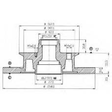 BDC4646 QUINTON HAZELL Тормозной диск