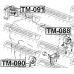 TM-091 FEBEST Подвеска, двигатель