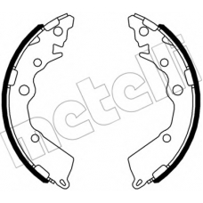 53-0588 METELLI Комплект тормозных колодок