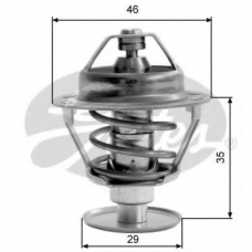 TH10489G1 GATES Термостат, охлаждающая жидкость