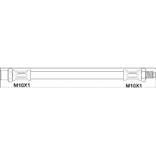 G1901.22 WOKING Тормозной шланг