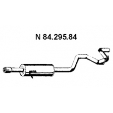 84.295.84 EBERSPACHER Глушитель выхлопных газов конечный