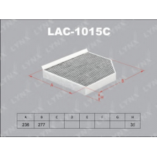 LAC-1015C LYNX Lac1015c фильтр салона lynx