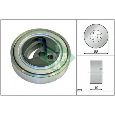 531 0899 10 INA Натяжной ролик, поликлиновой  ремень